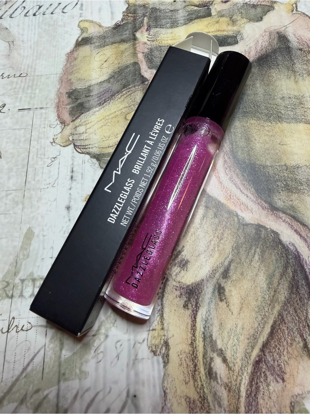 MAC COSMETICS LIKE VENUS DAZZLEGLASS BNIB lipgloss lipglass Rare Dazzle